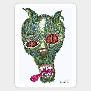 Alien Baby Sticker